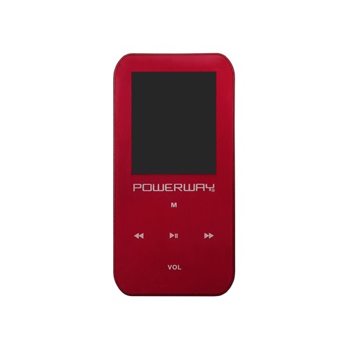 Powerway PWR-004 4GB Kırmızı Mp3/Mp4 Medya Oynatıcı 