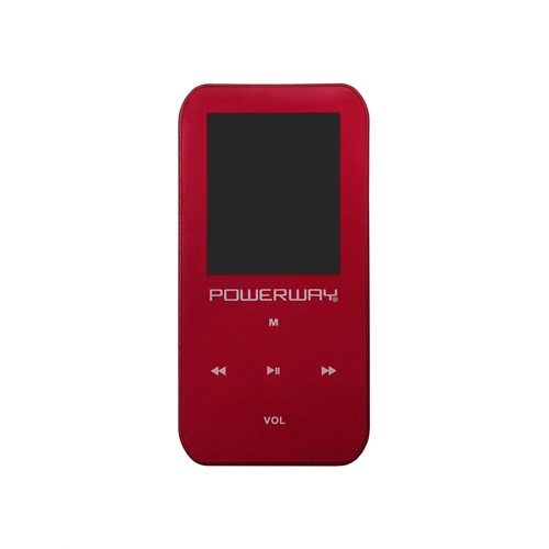 Powerway PWR-004 4GB Kırmızı Mp3/Mp4 Medya Oynatıcı 