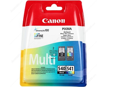 Canon 540 Siyah / 541 Renkli Kartuş (2'li Paket) PG-540 + CL-541