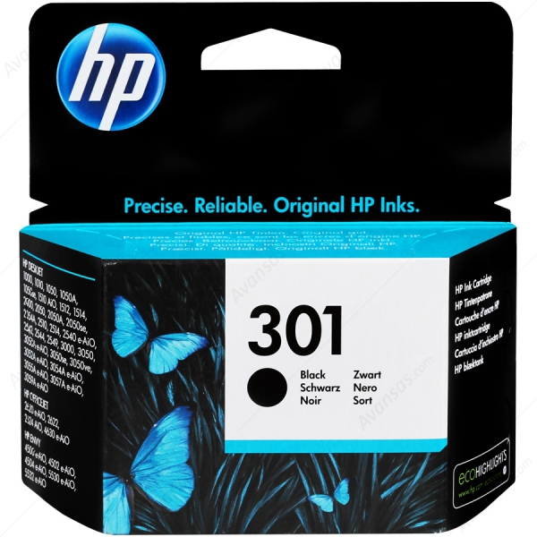 HP 301 Siyah (Black) Kartuş CH561EE