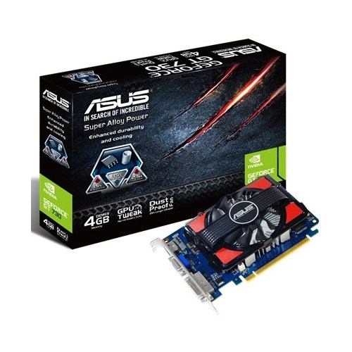 Asus Nvidia GeForce GT 730 4GB 128Bit DDR3 (DX11) PCI-E 2.0 Ekran Kartı