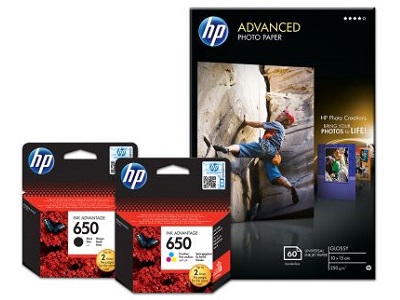 HP 650 SİYAH+ 650 RENKLİ